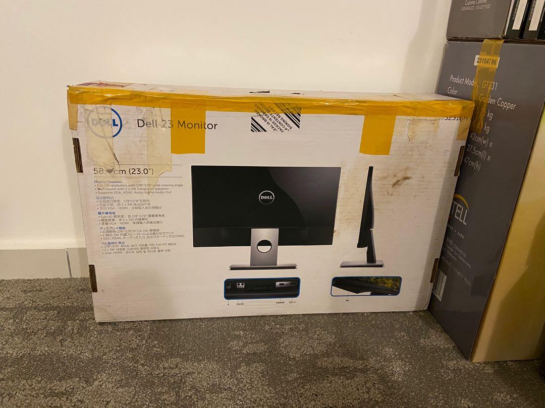 Dell Monitor 23 inch, Computers & Tech, Parts & Accessories, Monitor ...