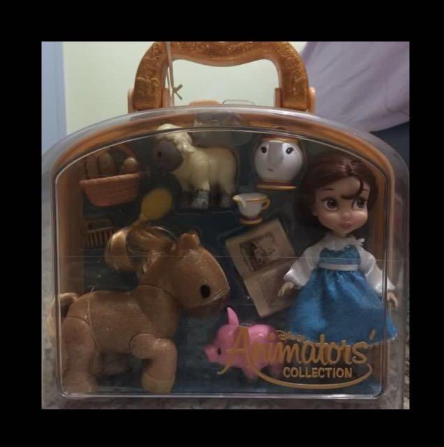 Disney Animators Collection Belle Mini Doll Play Set Beauty and the Beast, Hobbies & Toys, Toys