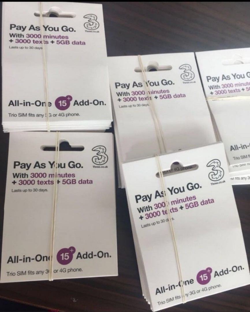 Europe 10gb data roaming sim card, Mobile Phones & Gadgets, Mobile & Gadget Accessories, Sim