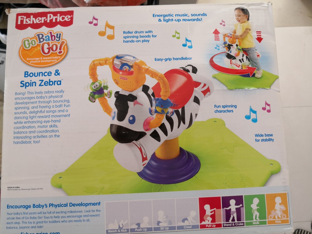 Fisher Price baby bouncer, Babies & Kids, Infant Playtime on Carousell