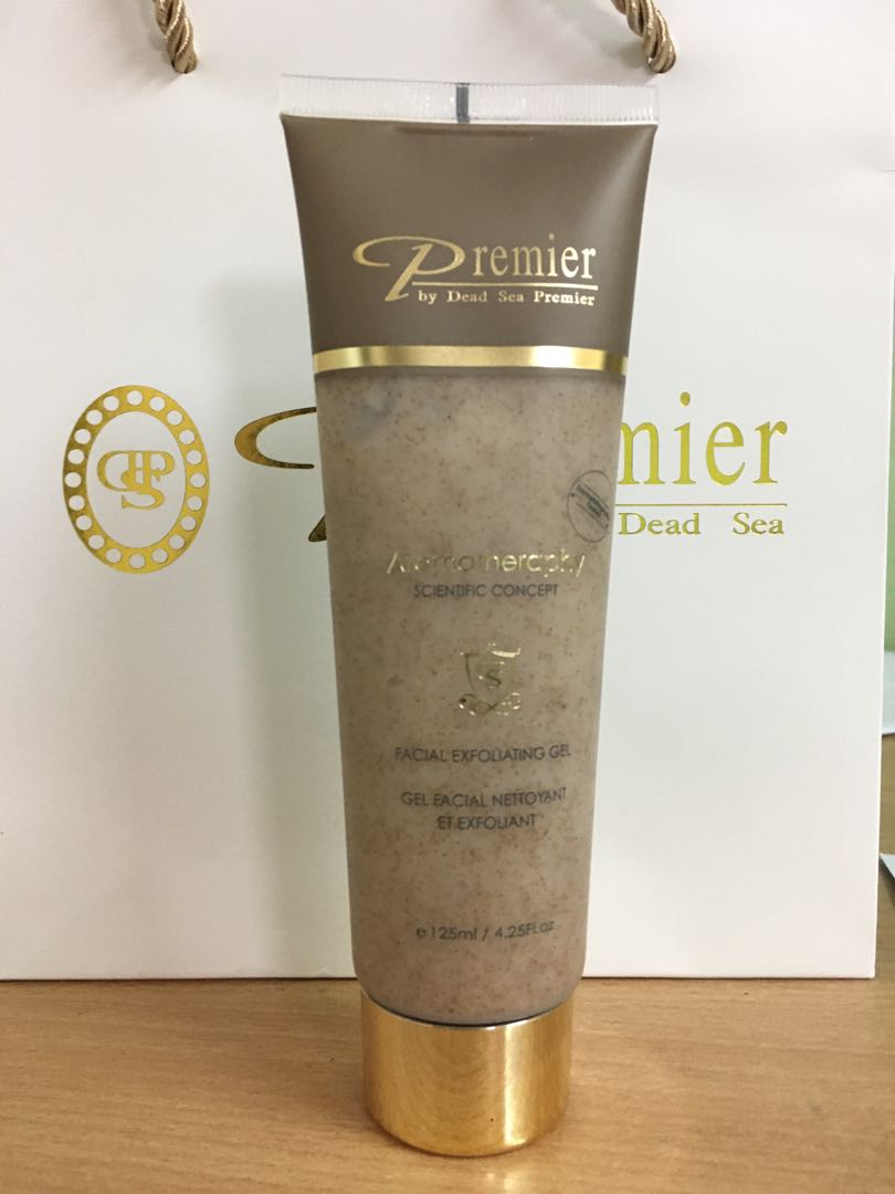 *Free Moisturisers*Dead Sea Premier Facial Exfoliating Gel, Beauty & Personal Care, Face, Face