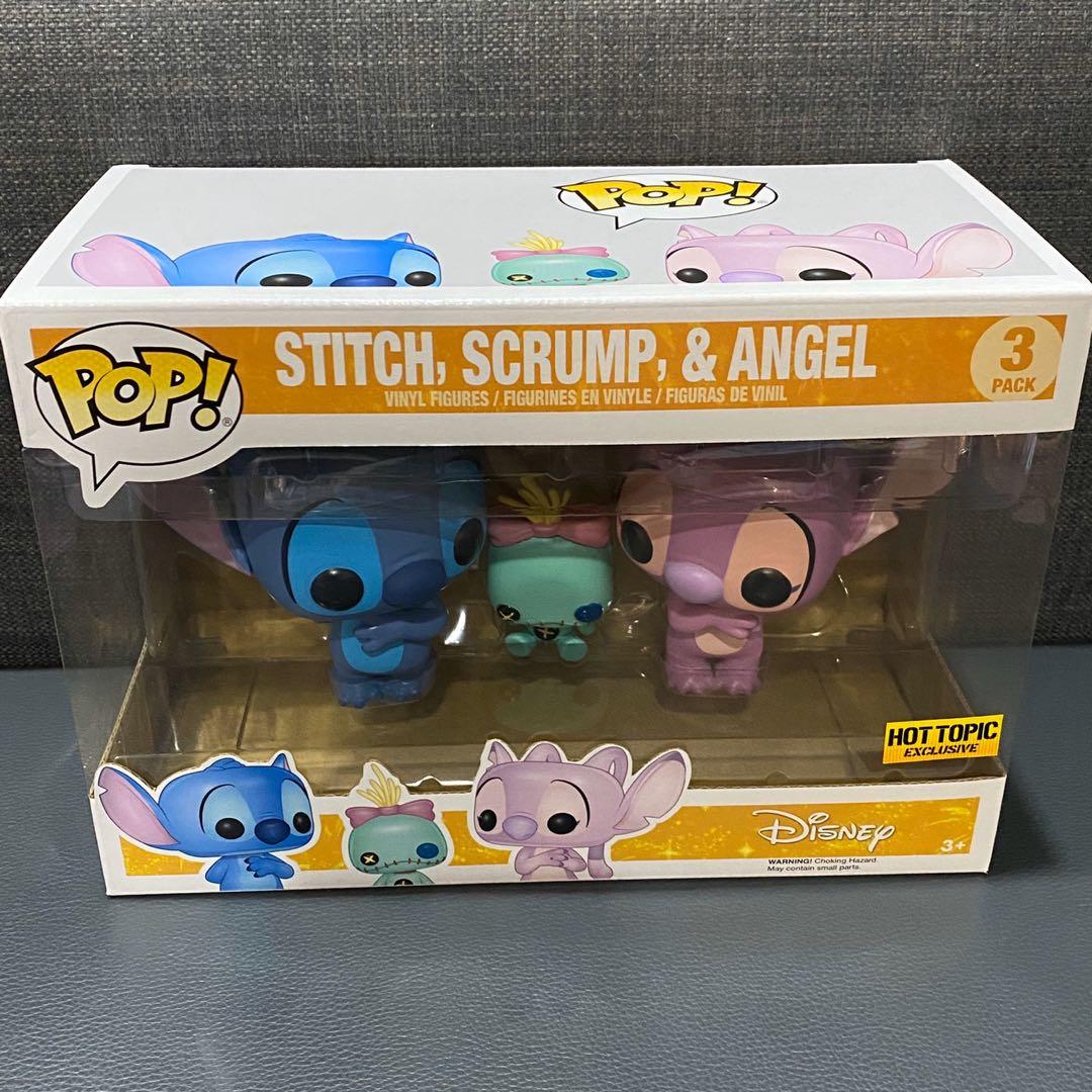 Funko pop stitch angel Scrump hot topic exclusive, Hobbies & Toys, Toys &  Games on Carousell
