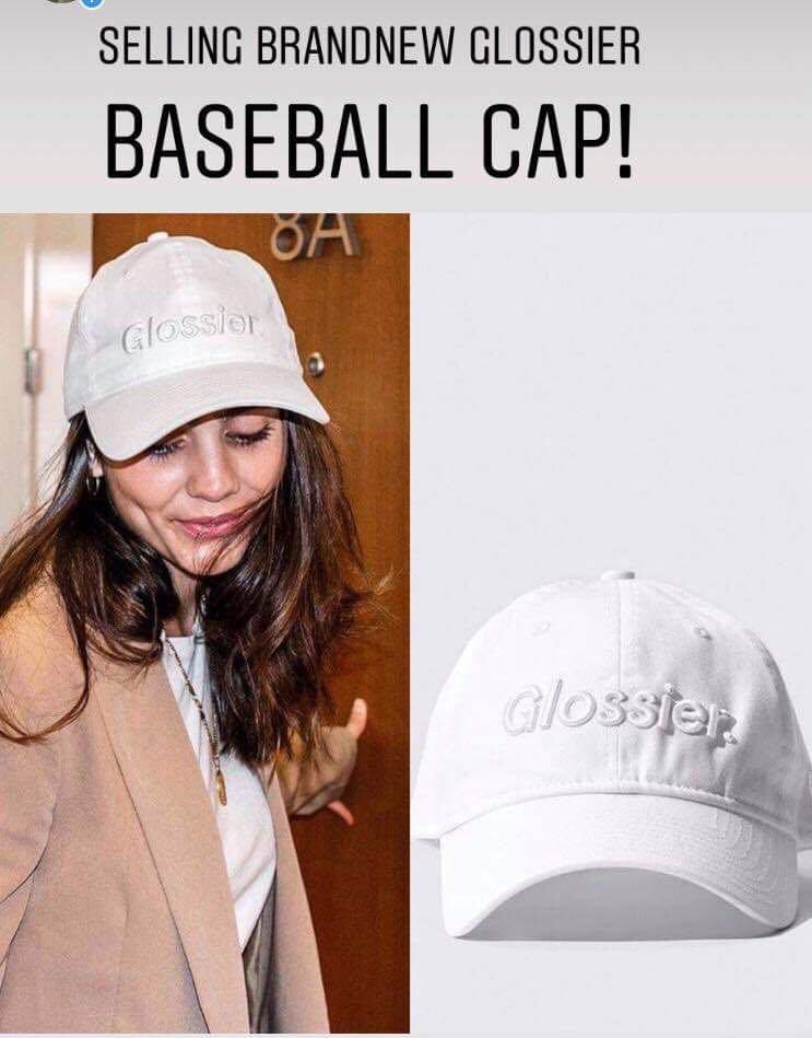 Glossier Baseball cap, Women's Fashion