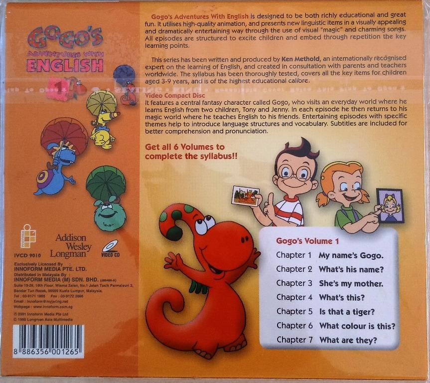 Go Go's Adventures with English セット（Kids Story Book In