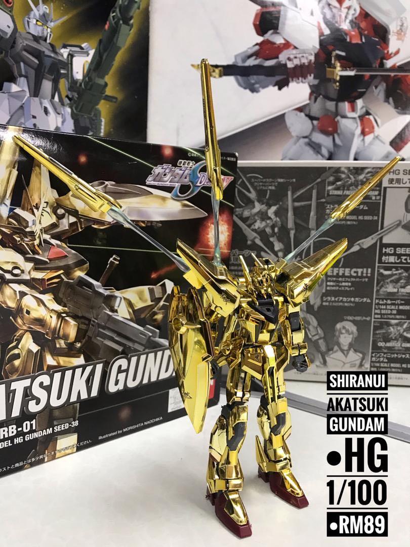 Gundam Shiranui Akatsuki Toys Games Action Figures Collectibles On Carousell