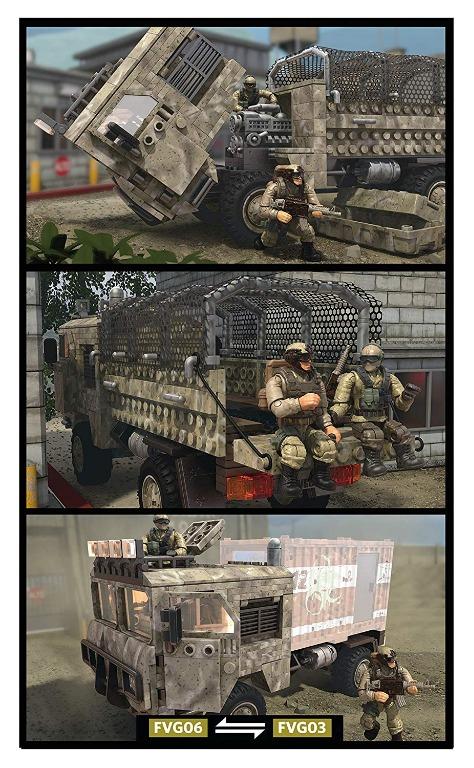 HOT Mega Construx Call Of Duty Transport Truck Hobbies Toys