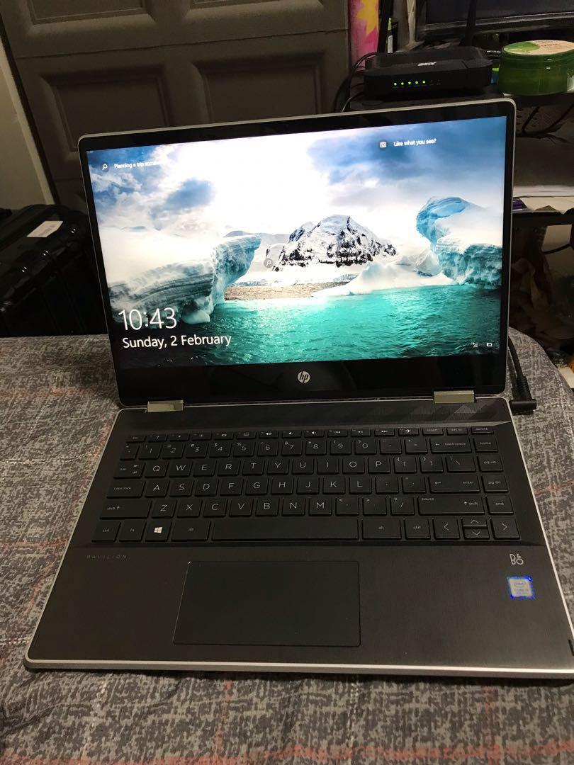Hp Pavilion Touchscreen Laptop Convertible Totablet Electronics Computers Laptops On Carousell