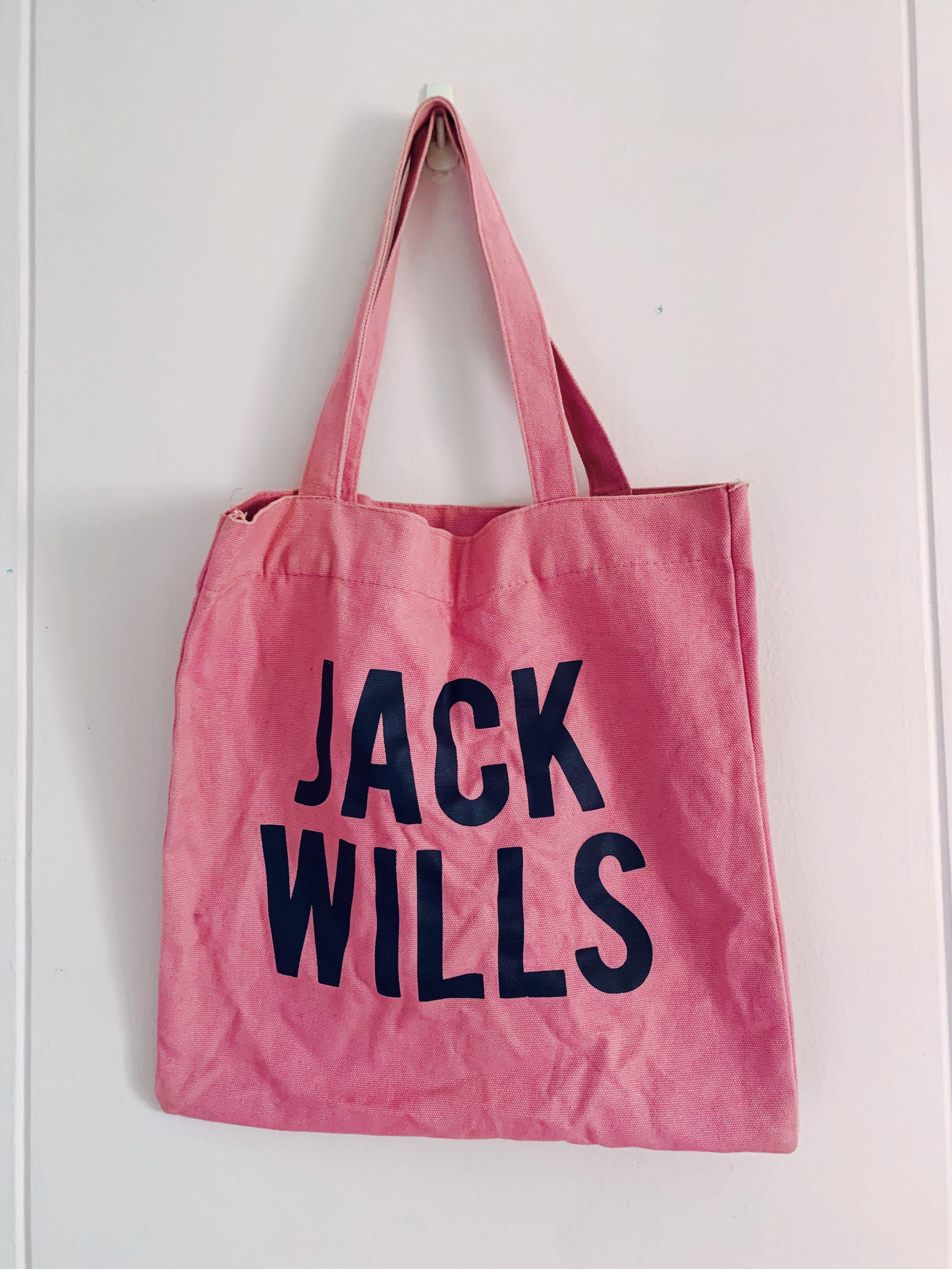 jack wills canvas bag