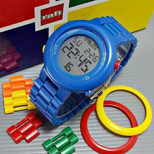 Jam Tangan Rat Lego, Fesyen Pria, Jam Tangan di Carousell