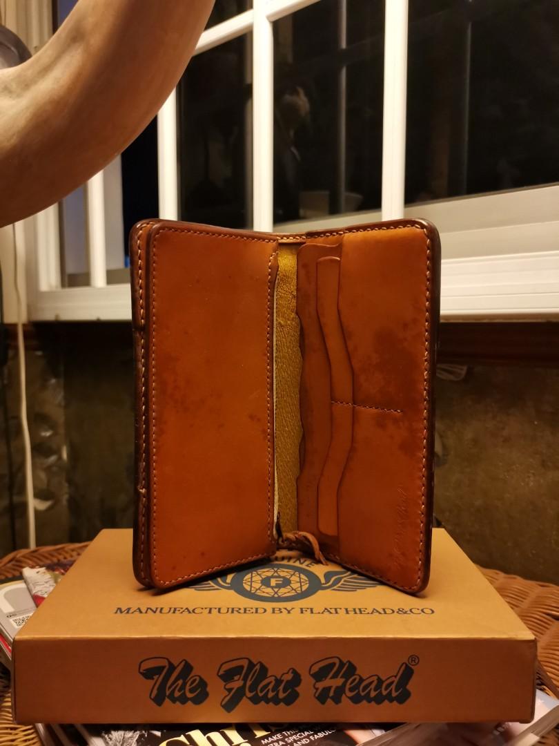 JPN "The Flat Head" Long Wallet, Men's Fashion, Watches & Accessories