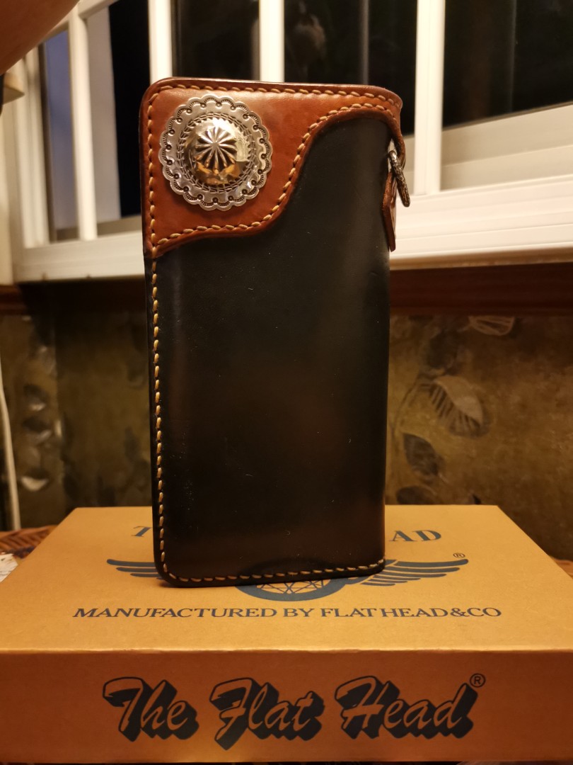 JPN "The Flat Head" Long Wallet, Men's Fashion, Watches & Accessories