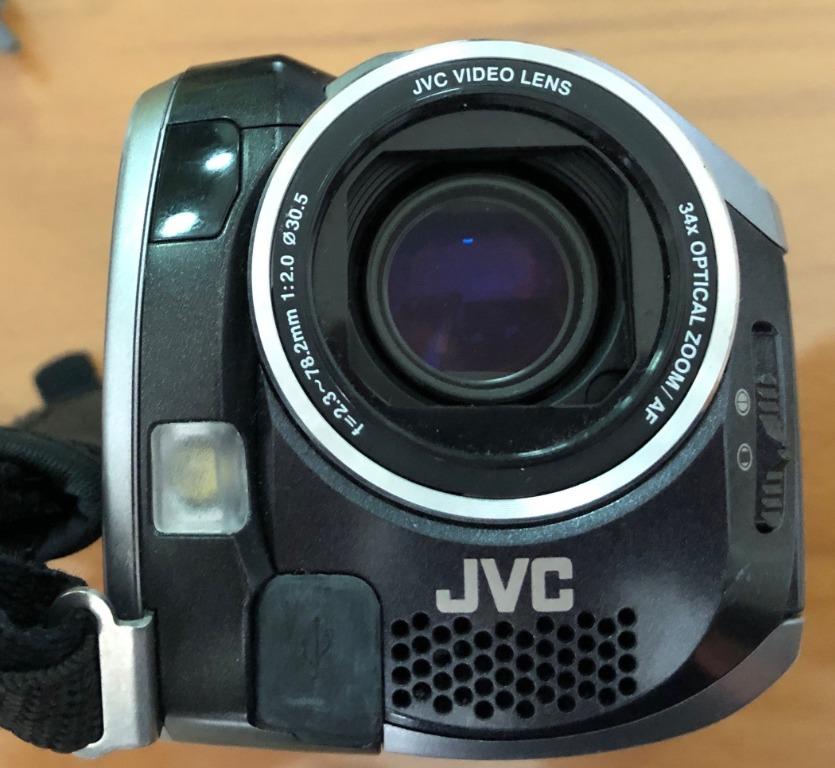 JVC Everio GZMG145 G Series 34x optical zoom Hard Disk Camcorder