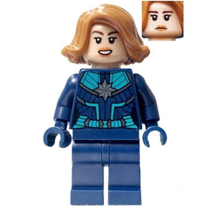 captain marvel lego figure