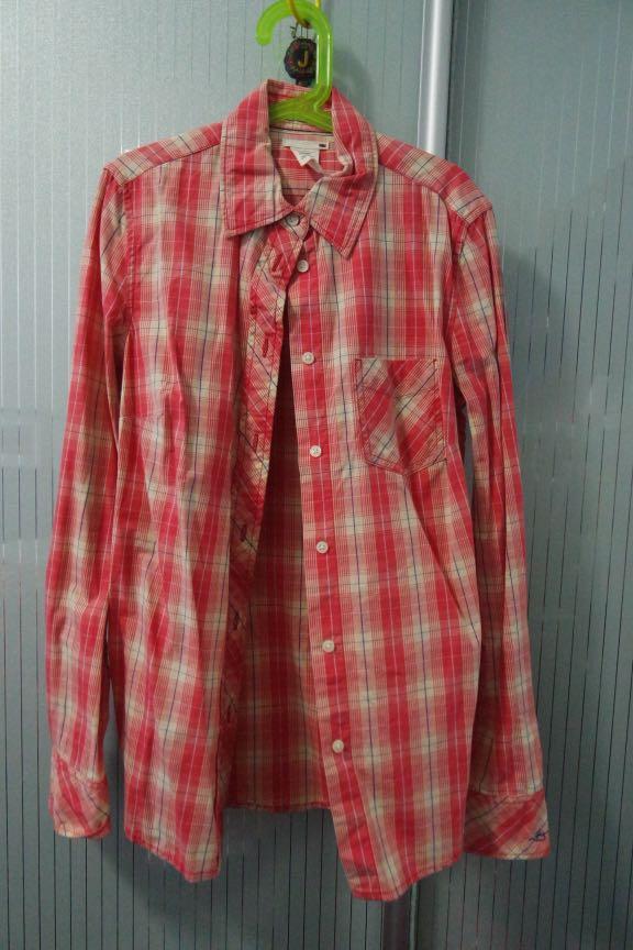 Levi's long sleeve shirt womens Clearance