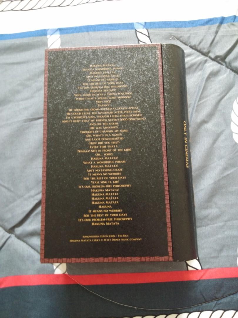 Lion King storage., Hobbies & Toys, Collectibles & Memorabilia, Fan