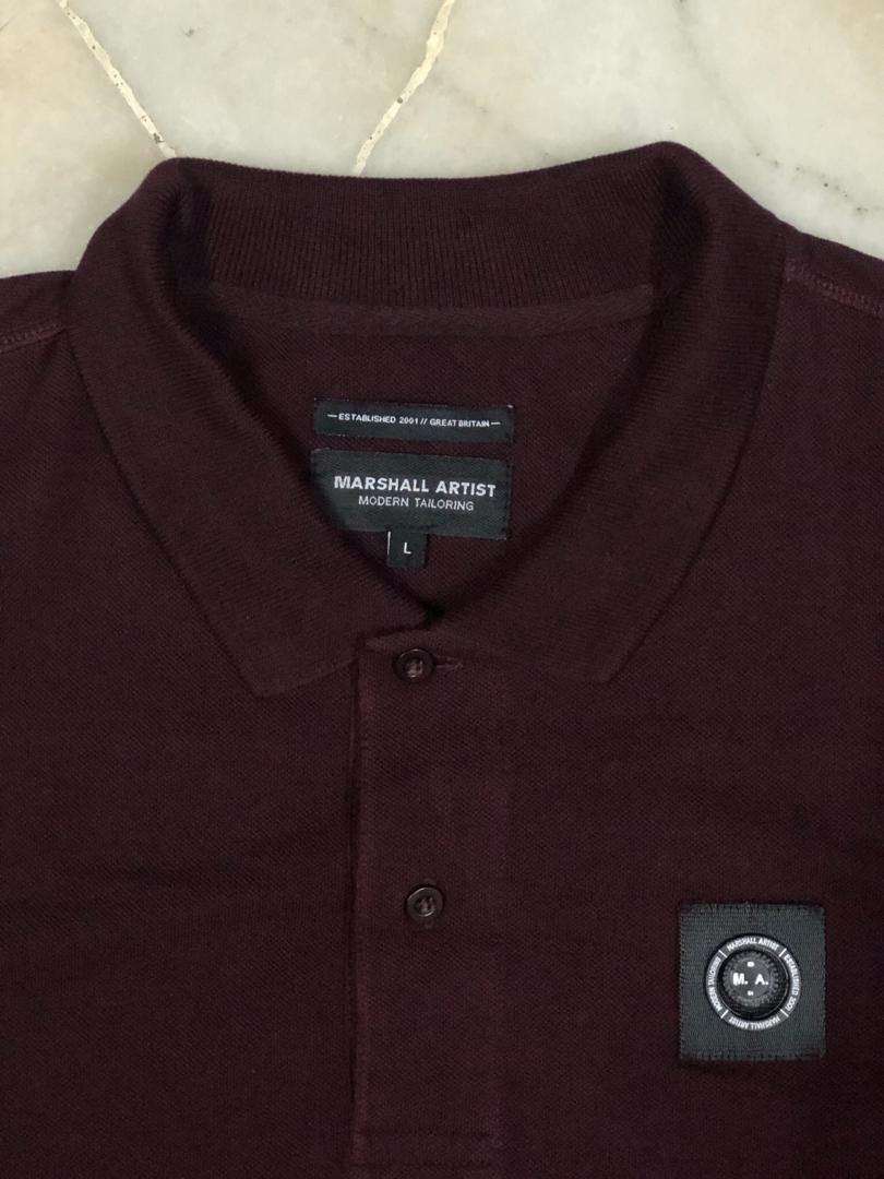 MARSHALL ARTIST POLO SHIRT Men s Fashion Tops Sets Tshirts
