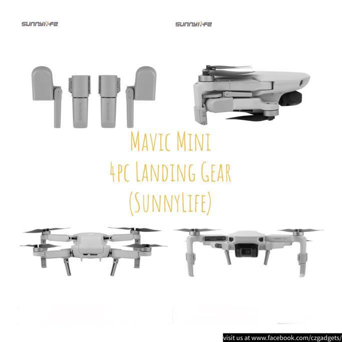 Mavic Mini Landing Gears (Category: Drones) located in Quezon City. Submitted by czgadgets (Listing ID 275553499, Image 3). Description: mavic m. 1 pc landing gear(9.5g)- 250 mavic m. 2 pc landing gear (15g)- 350 mavic m. 4 pc LG. foldable(8.8g)- 400 mavic m. pgytech lg (18g)- 650 .