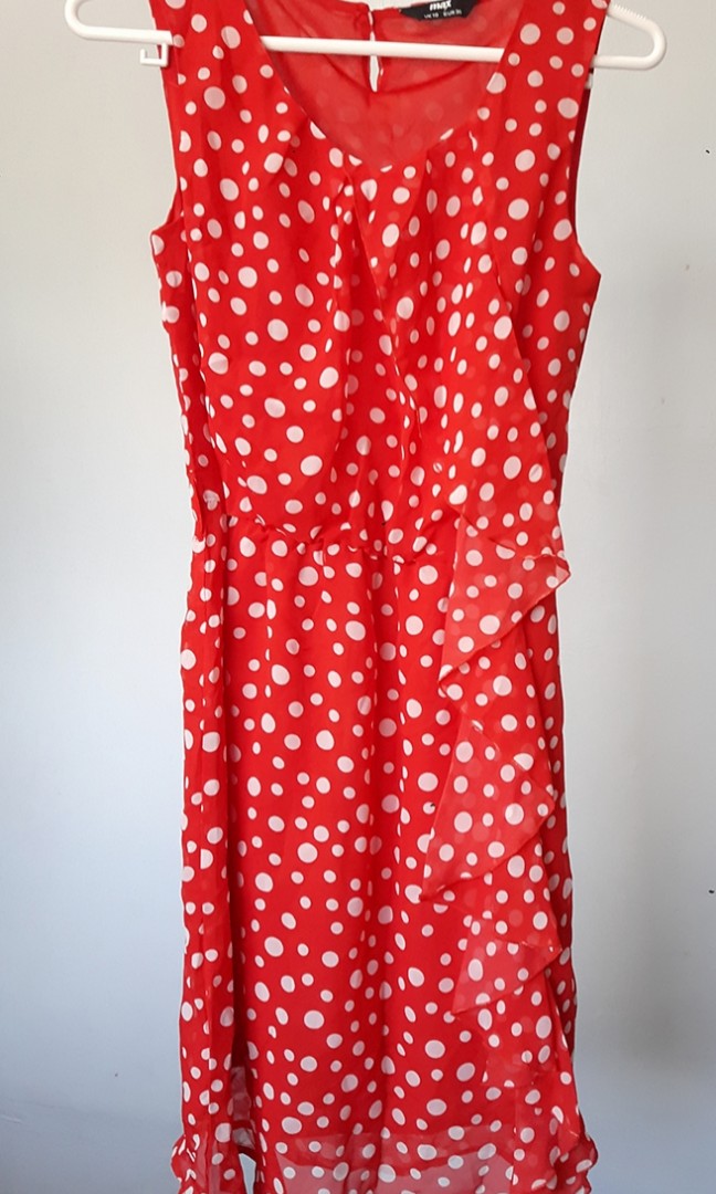red polka dot clothes