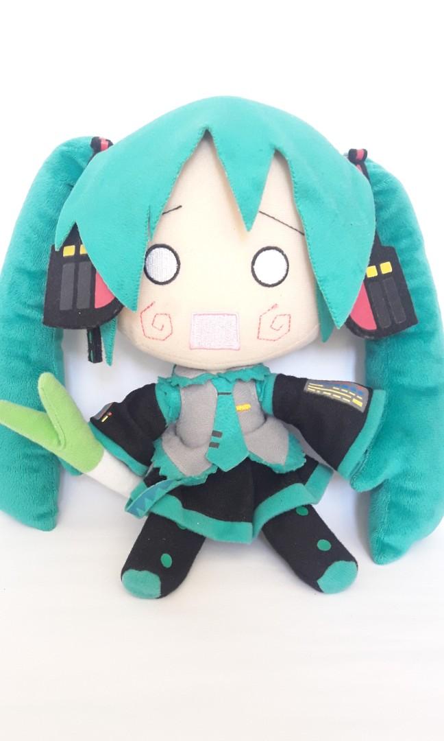 Beautiful Hatsune Miku Special Fluffy Plush Doll Stuffed Toy 12'' Anime Figure