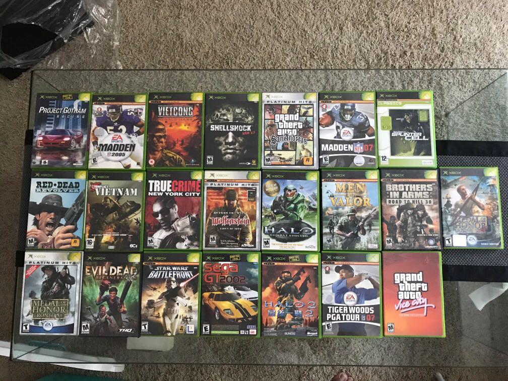 all xbox classic games