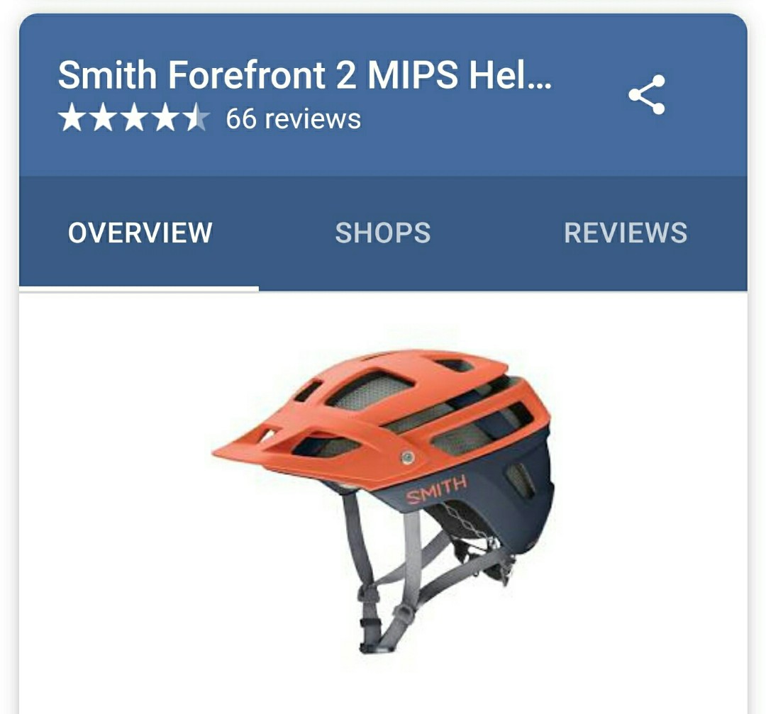MTB Helmet - Smith Forefront 2 MIPS 