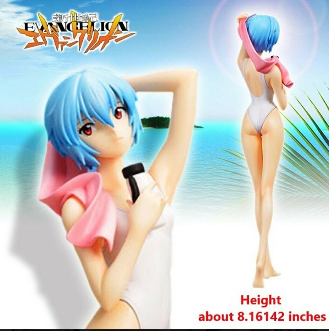 Details about   Evangelion premium Summer Beach Figure Figurine Rei Ver1.5  F/S 
