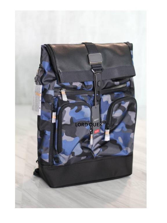 Tumi london roll deals top backpack camo