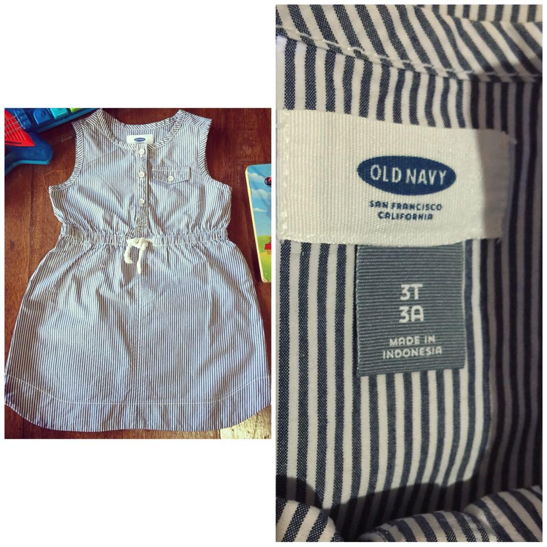 little girls navy dress