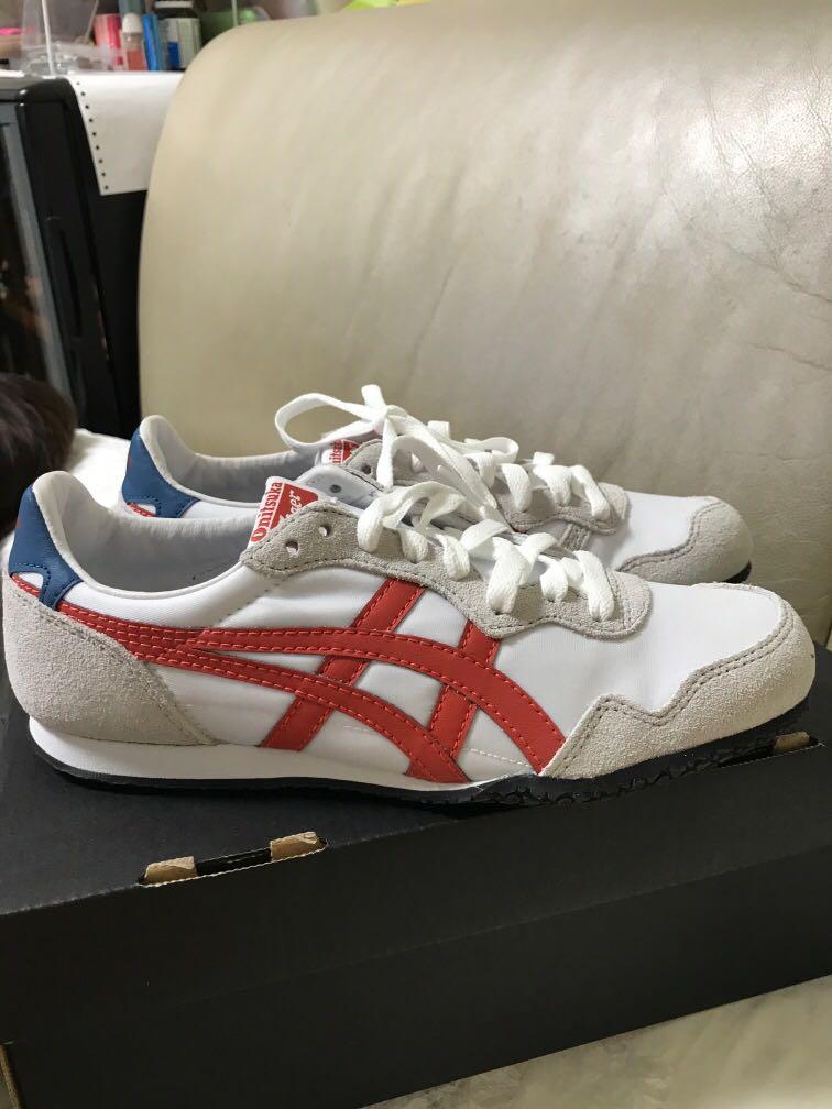 Onitsuka Tiger Serrano in white fire opal Women s Fashion