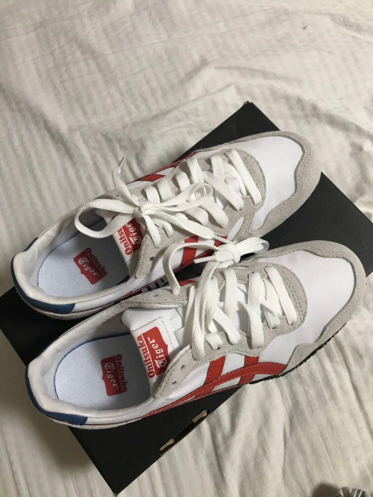 Onitsuka tiger serrano top white fire opal