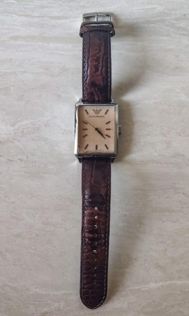 armani watch glass replacement cost
