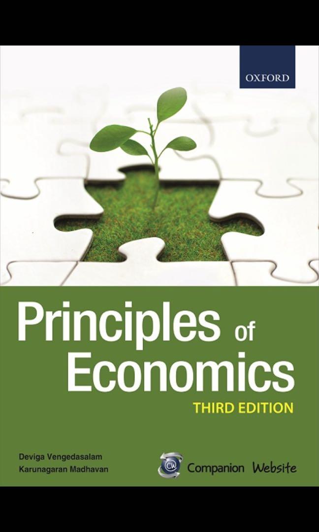 OxfordPrinciple of Economics (Third edition), Hobbies & Toys, Books & Magazines, Textbooks on