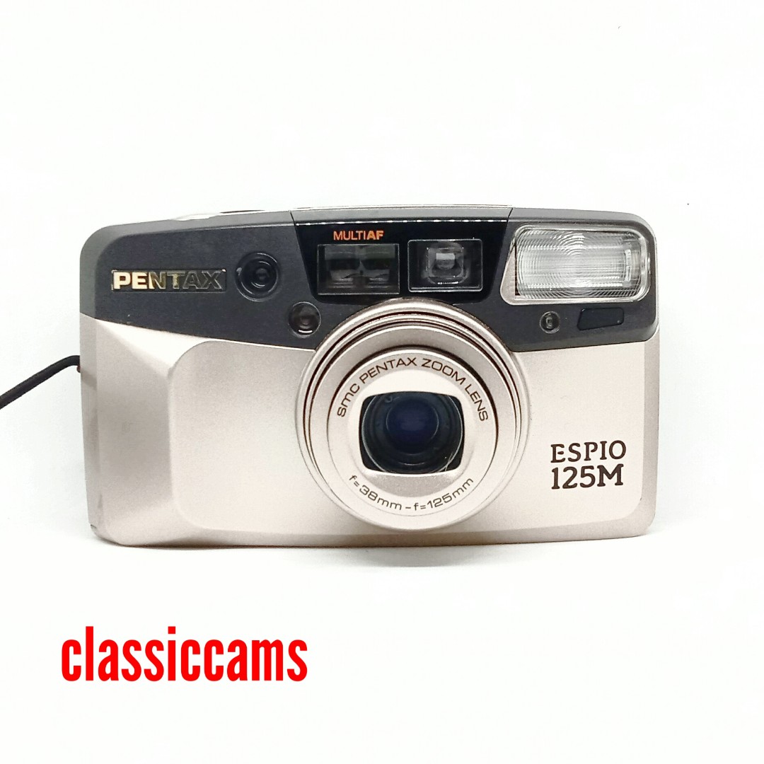 PENTAX ESPIO 125M ペンタックス エスピオ 試写 フィルムカメラ