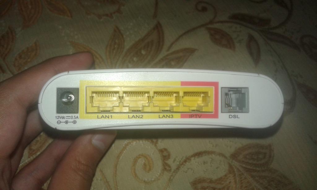 PLDT modem router with DC Power Supply, Computers & Tech, Parts ...