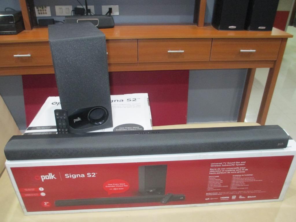 polk audio passive soundbar