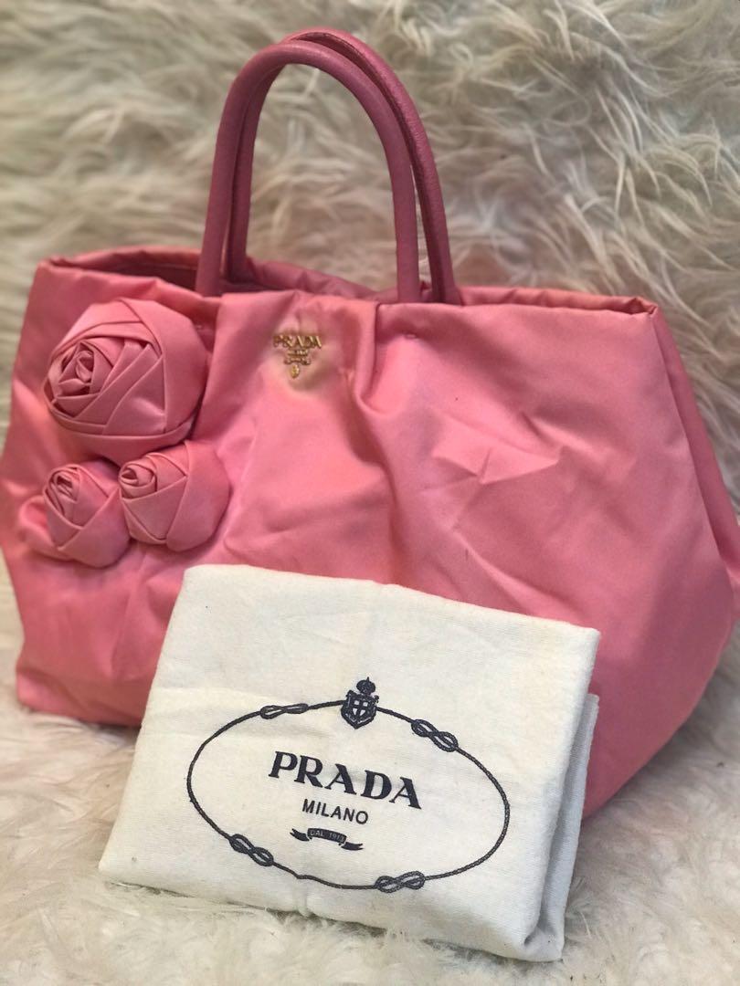 prada rose bag