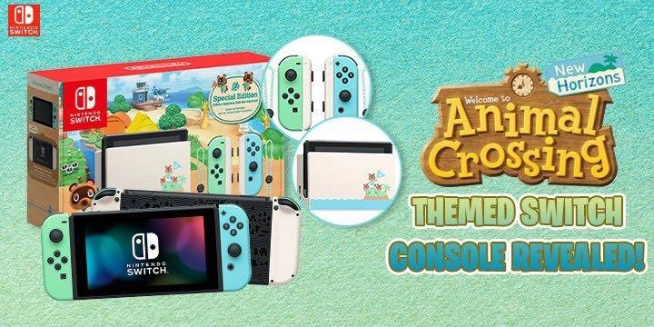 nintendo switch animal crossing limited