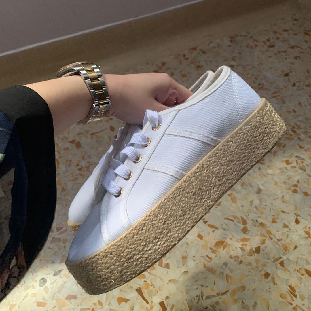 platform espadrille sneaker