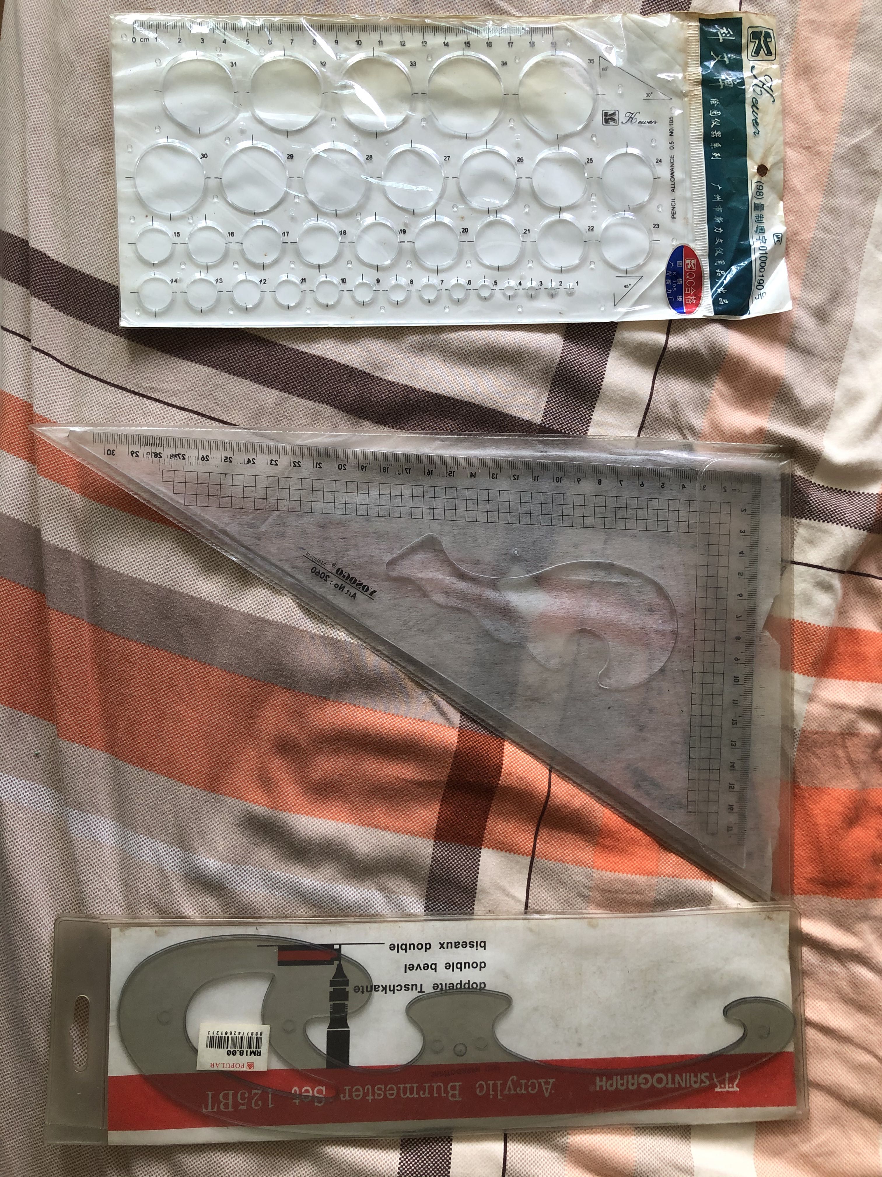 Rulers, Hobbies & Toys, Stationery & Craft, Stationery & School