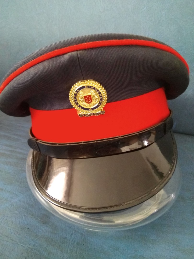 SAF NCO Peak Cap Hobbies Toys Memorabilia Collectibles