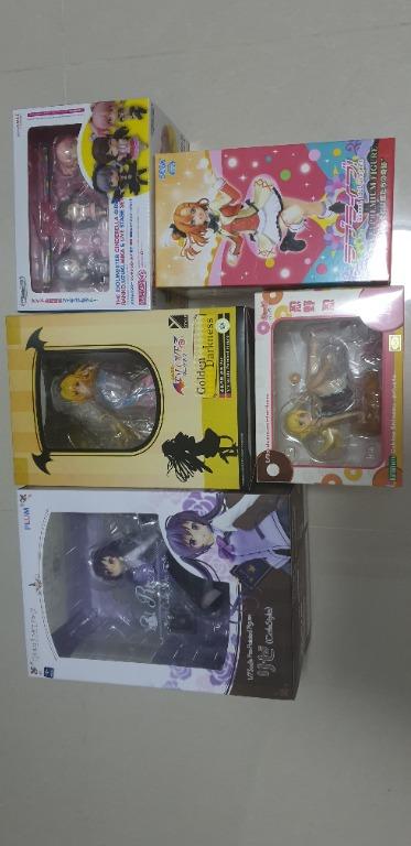 Scale Anime Figures (Category: Toy Figures) located in Singapore. Submitted by champ.lian (Listing ID 275589607, Image 1). Description: All Items Brand New, MISB. Gochuumon wa Usagi Desu ka?? - Tedeza Rize - 1/7 - Café Style $110 (SOLD) - To Love-Ru Darkness: 1/8 Golden Darkness Yukata Version $100 Nendoroid Petite: THE IDOLM@STER CINDERELLA GIRLS Live Stage Set $15 Kotobukiya Series Second Season 1/8 Shinobu Oshino -Plain clothes $90 SEGA Figure