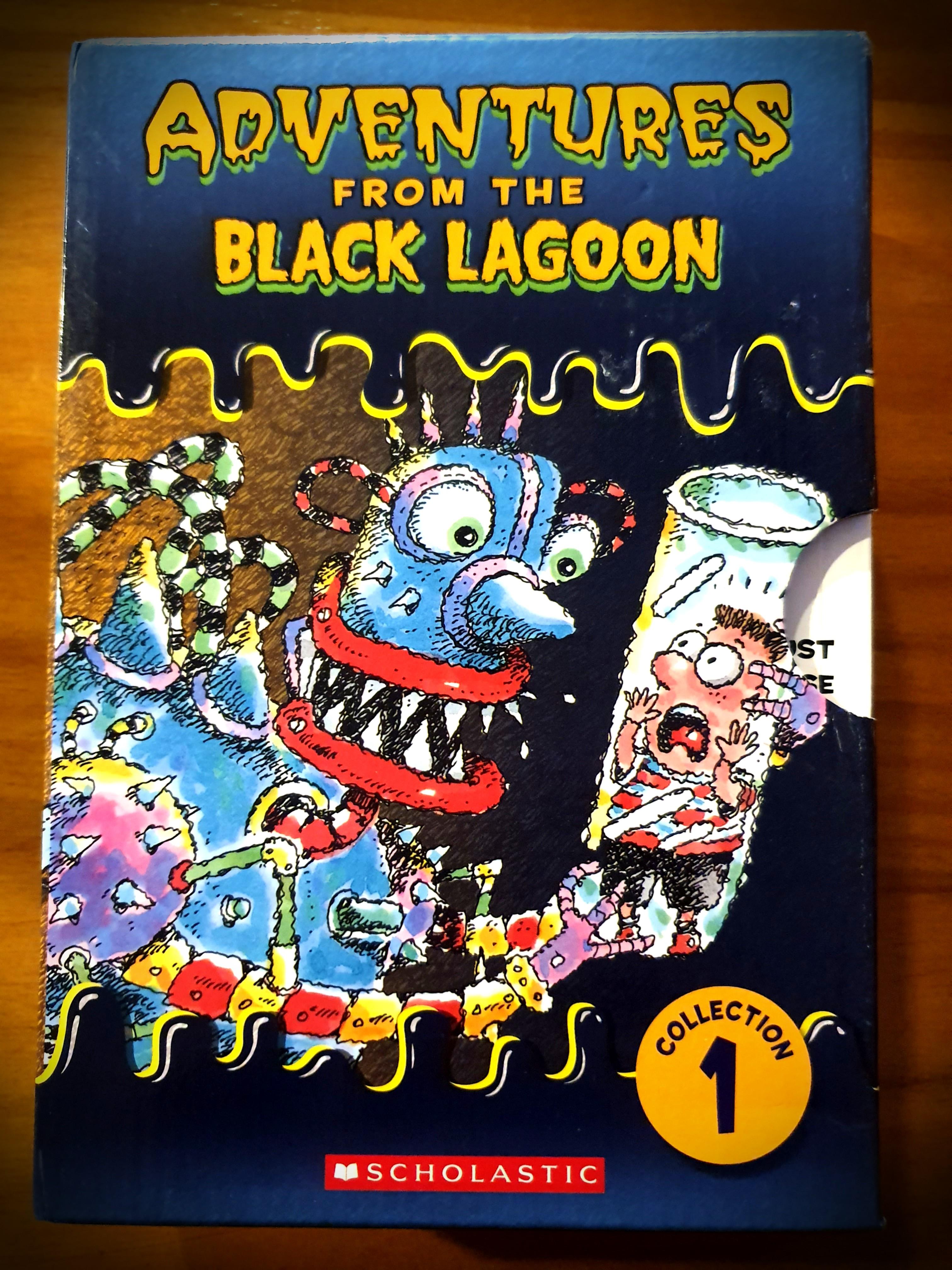 Scholastic Adventures From The Black Lagoon 10 Books Set Books Stationery Fiction On Carousell