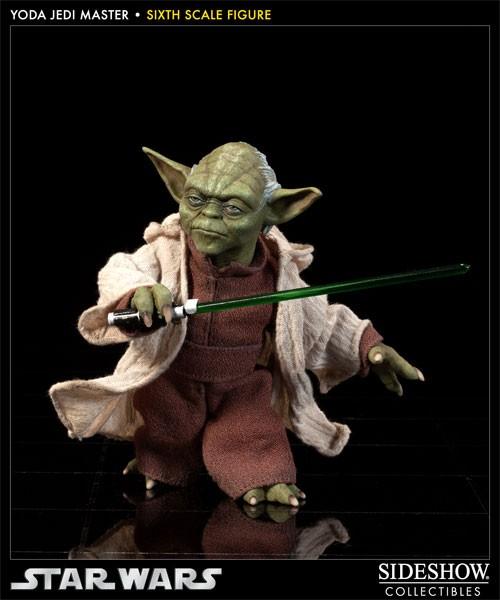 star wars attack of the clones yoda action figure