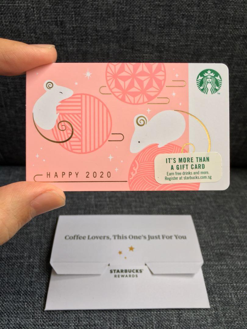 Starbucks Singapore 'Year of the Rat' Gift Card (2020 ...
