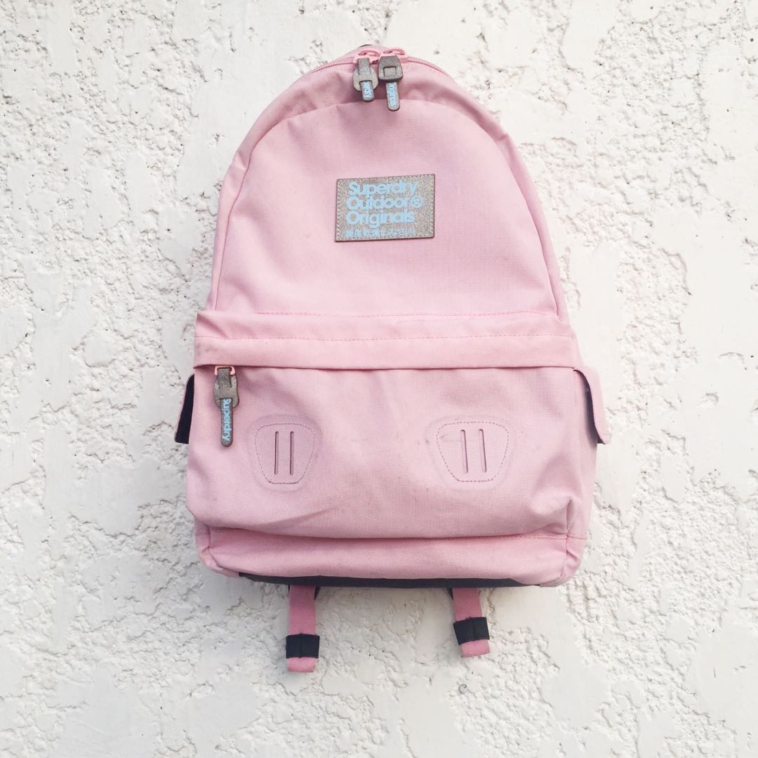 soft pink backpack