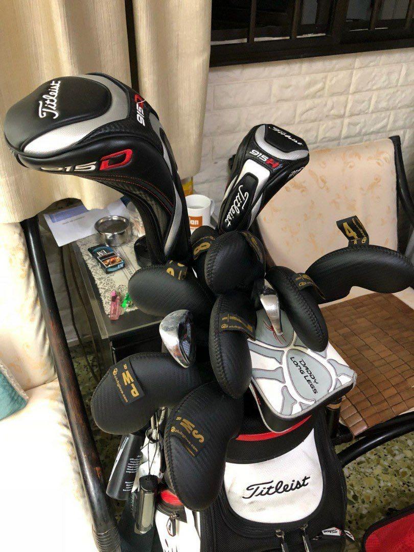 Titleist Golf Clubs 13 Pc Sports Sports Games Equipment On Carousell