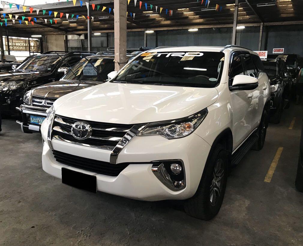 Toyota Fortuner G Manual 2018 Vs Montero Everest Innova 2016 2017