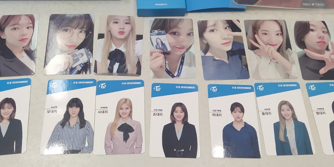 TWiCE Once 3rd Gen Complete PC Set (ID PCs + Selfie PCs + ID Lace)