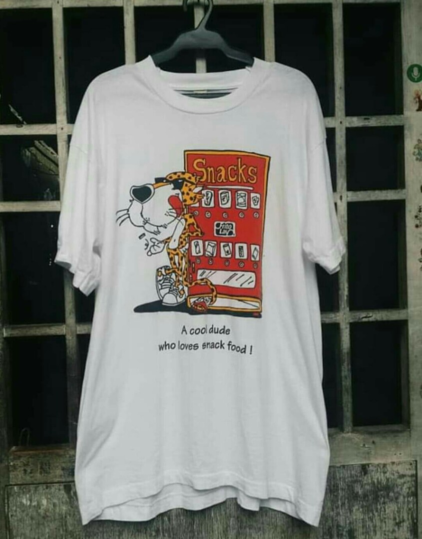 Vintage Cheetos Shirt, Men&rsquo;s Fashion, Tops & Sets, Tshirts & Polo