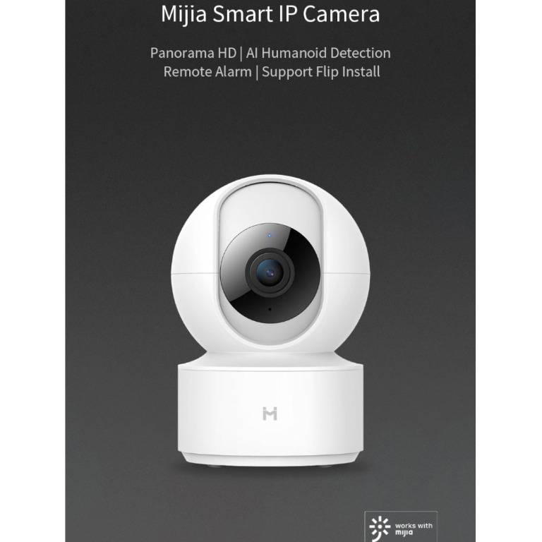 Xiaomi mijia smart ip camera 1080p sales wifi wireless pan tilt night vision webcam